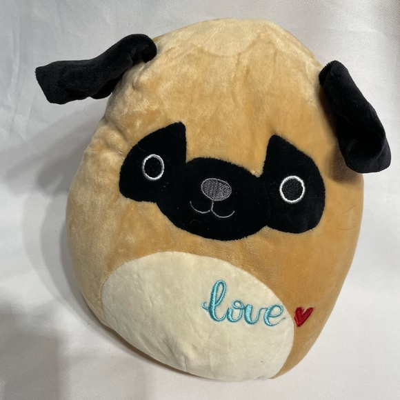PAM the Pug Squishmallow 10” plush stuffed animal great condition - Picture 3 of 6